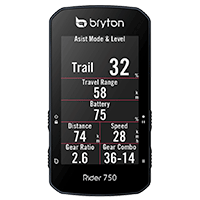 Affichage vélo électrique - Bryton Rider 750