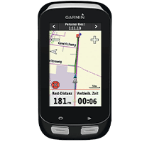 Guidage GPS du Garmin Edge 1000