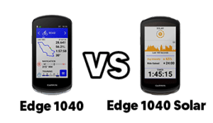 Garmin Edge 1040 VS Garmin Edge 1040 Solar