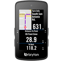 Guidage GPS du Bryton Rider 750 SE