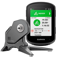 Garmin Edge 540 est compatible avec les home-trainers connectés