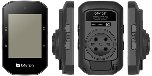 Design global du boîtier du Bryton Rider S500