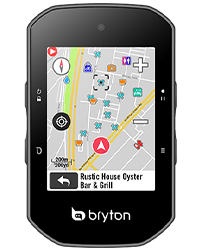 Cartographie OpenStreetMap intégrée au Bryton Rider S500