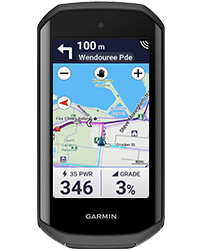 Instructions de guidage GPS sur le Garmin Edge 1050