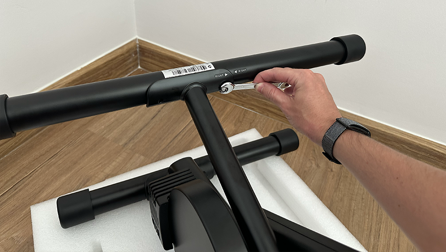 Fixation des pieds du Van Rysel D100 avec Zwift Cog & Click